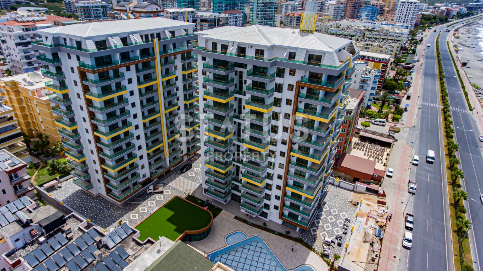 Квартиры на первой береговой линии в Махмутларе фото 1