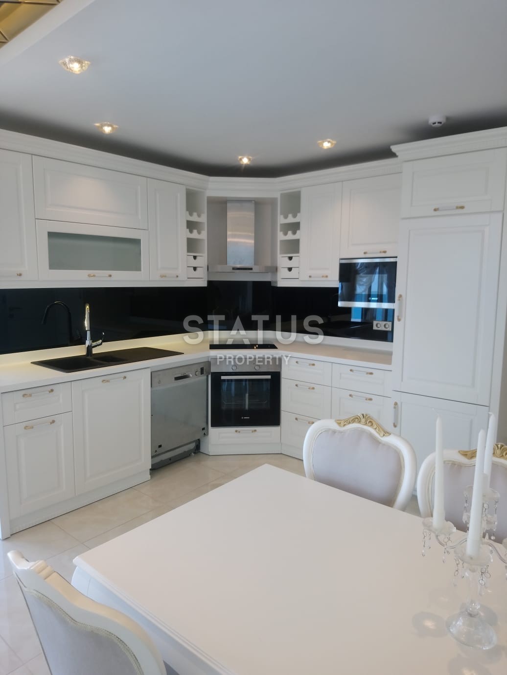 Шикарные трехкомнатные апартаменты на первой береговой линии в районе Махмутлар фото 18