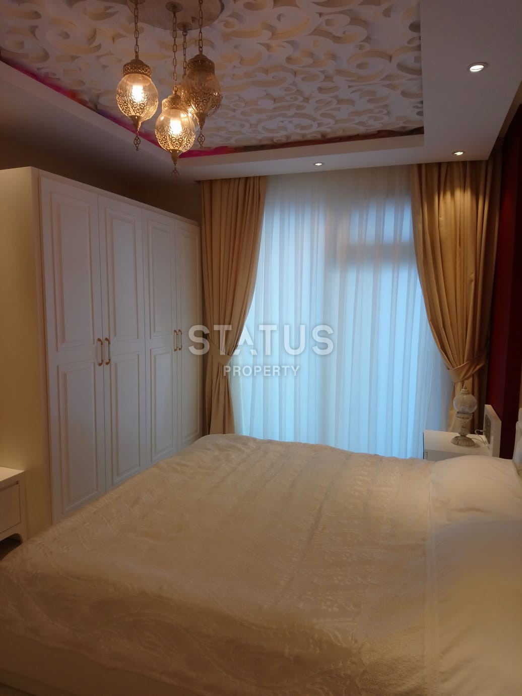 Шикарные трехкомнатные апартаменты на первой береговой линии в районе Махмутлар фото 19