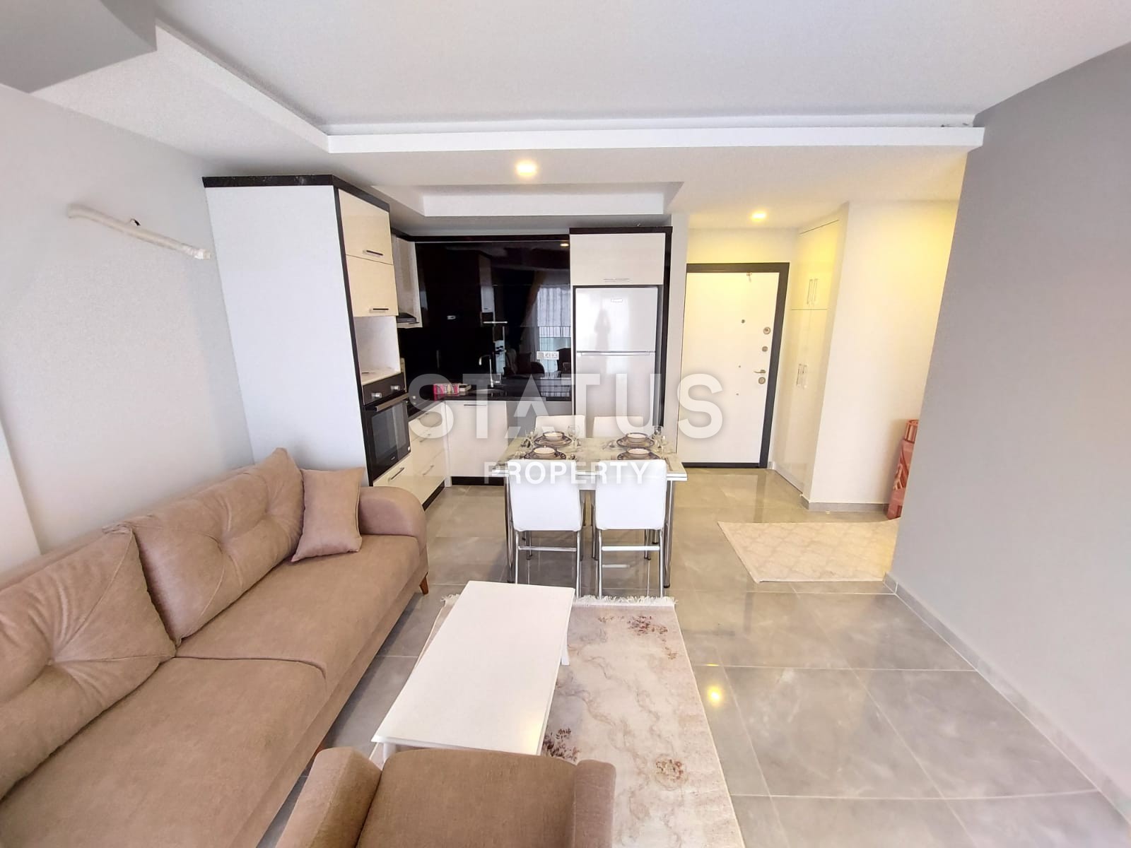 Новая квартира 1+1 с мебелью в новом доме! Махмутлар, 60 кв. М. фото 4