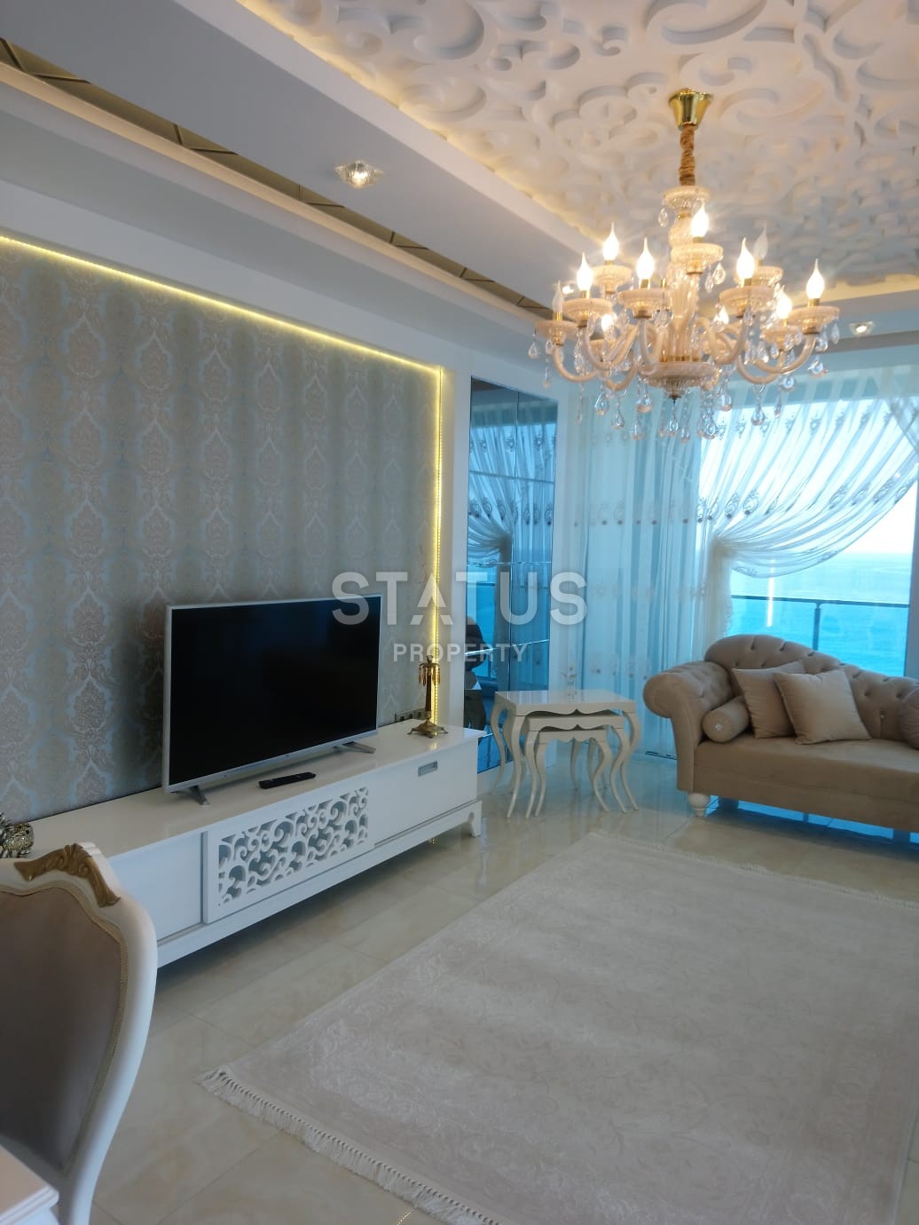 Шикарные трехкомнатные апартаменты на первой береговой линии в районе Махмутлар фото 30