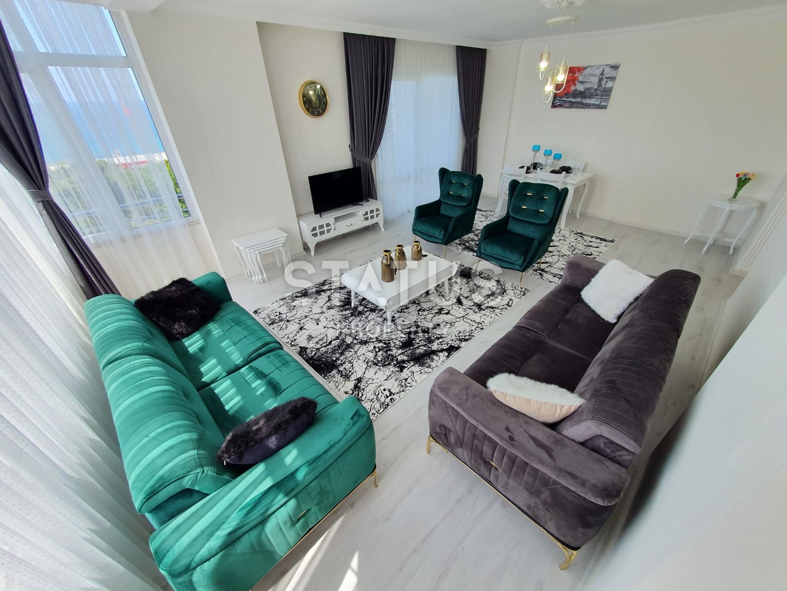 Потрясающий прямой вид на море. Квартира с мебелью на второй линии. фото 4