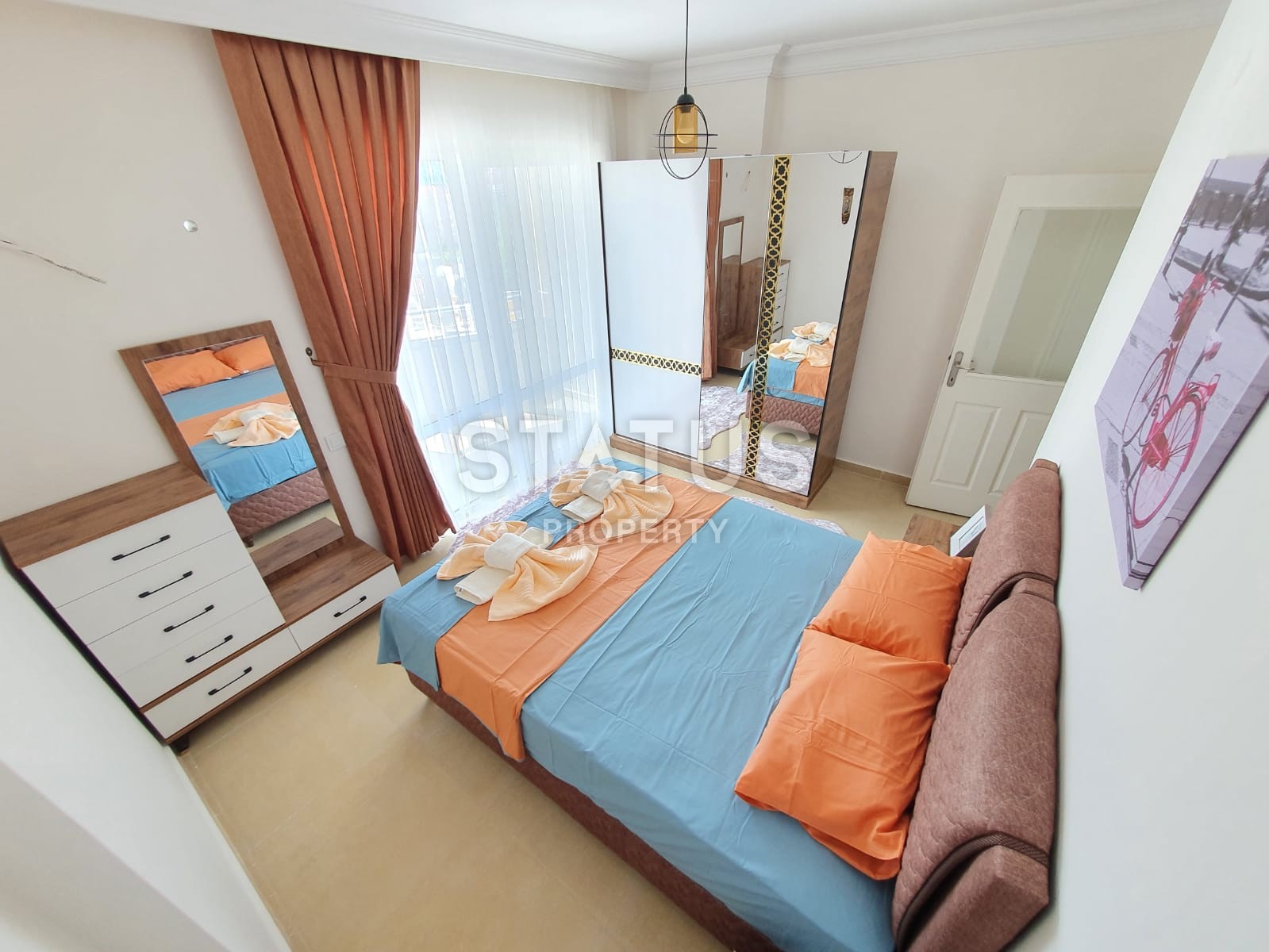 Потрясающий прямой вид на море. Квартира с мебелью на второй линии. фото 9