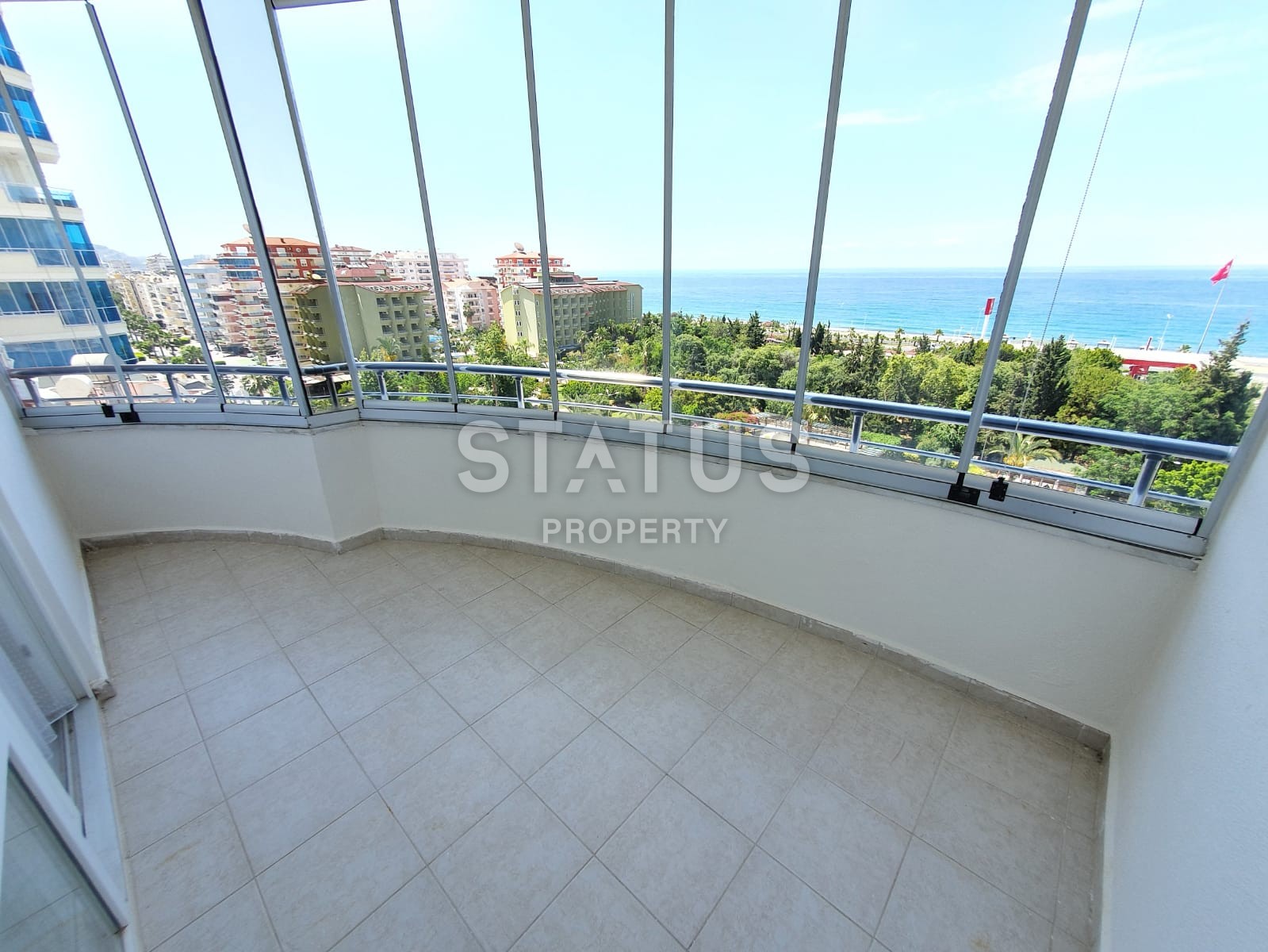 Потрясающий прямой вид на море. Квартира с мебелью на второй линии. фото 16