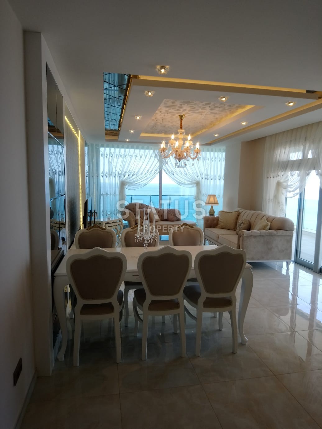 Шикарные трехкомнатные апартаменты на первой береговой линии в районе Махмутлар фото 38