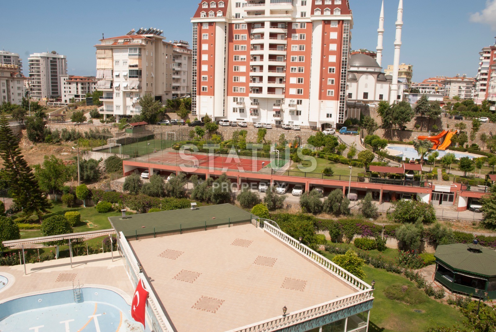 Трехкомнатные апартаменты с мебелью в районе Джикджилли фото 3