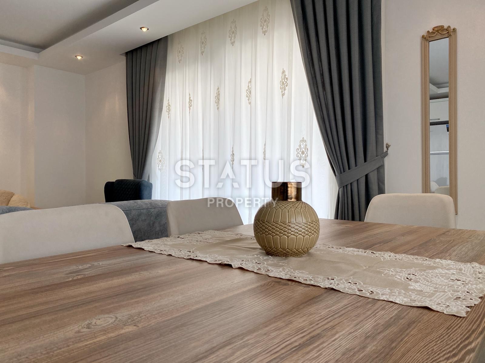 Квартира 2+1 с новой мебелью в Махмутларе, Аланья, 105 кв.м. фото 20