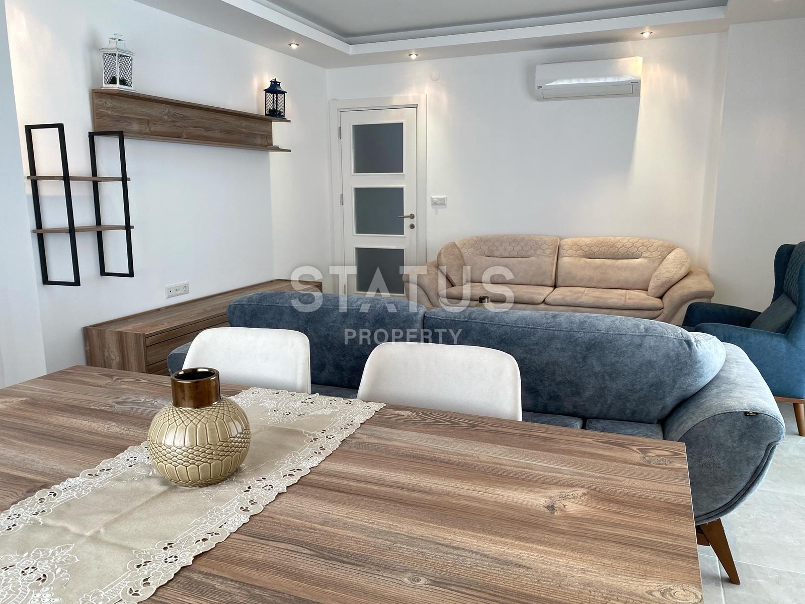 Квартира 2+1 с новой мебелью в Махмутларе, Аланья, 105 кв.м. фото 21