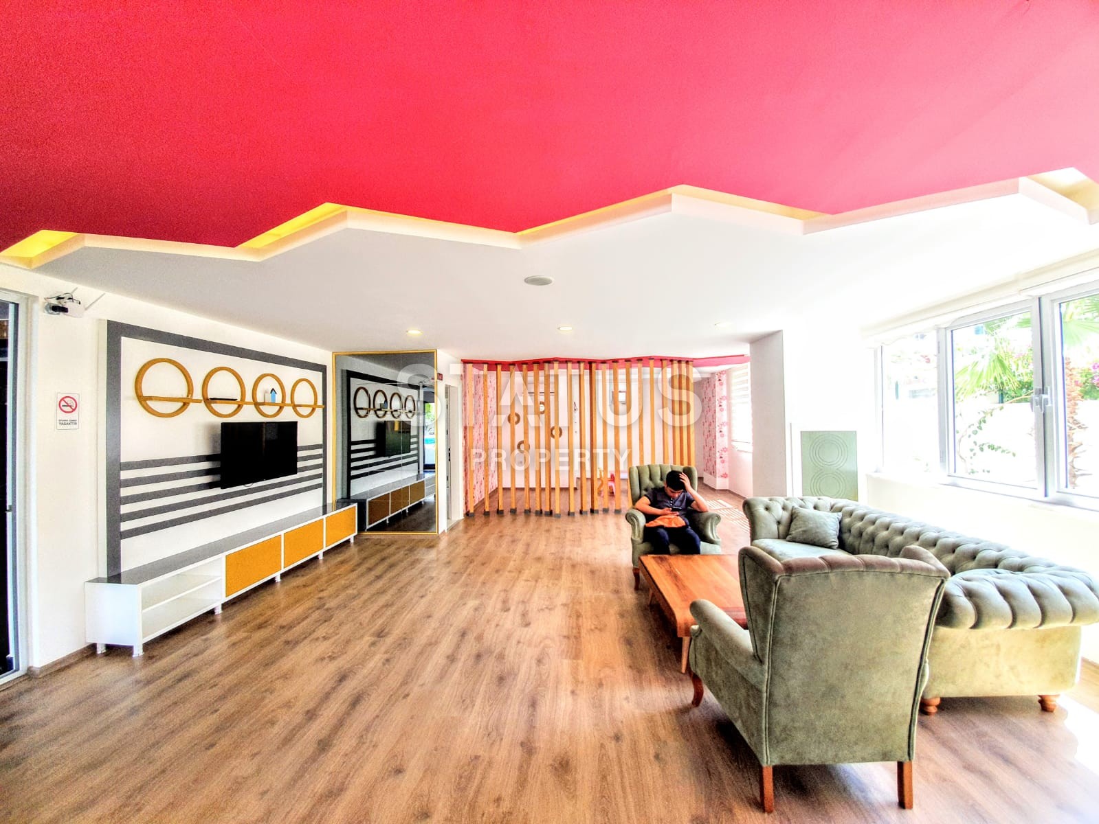 Трехкомнатные апартаменты с видом на горы, море и зеленые окрестности! Махмутлар фото 10