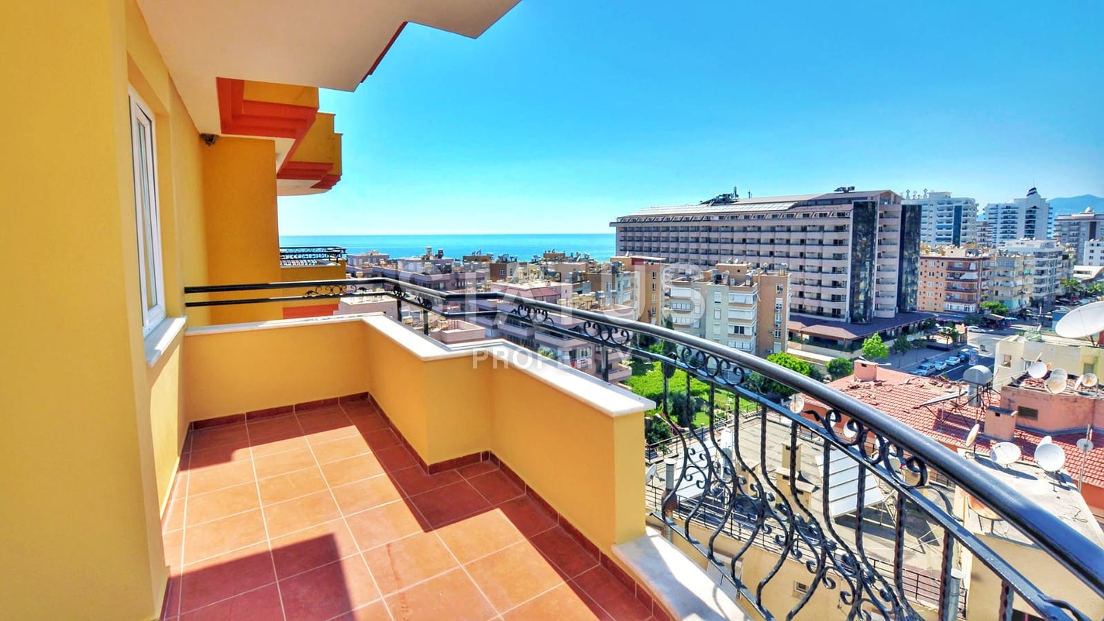 Пентхаус с мебелью и прекрасным видом на Средиземное море, 170 м2 фото 4