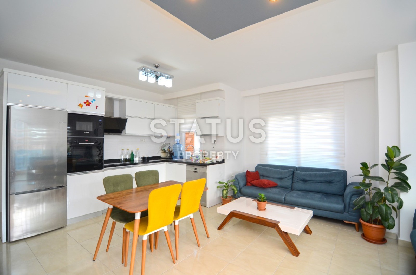 Трехкомнатные апартаменты с мебелью в Махмутларе фото 22