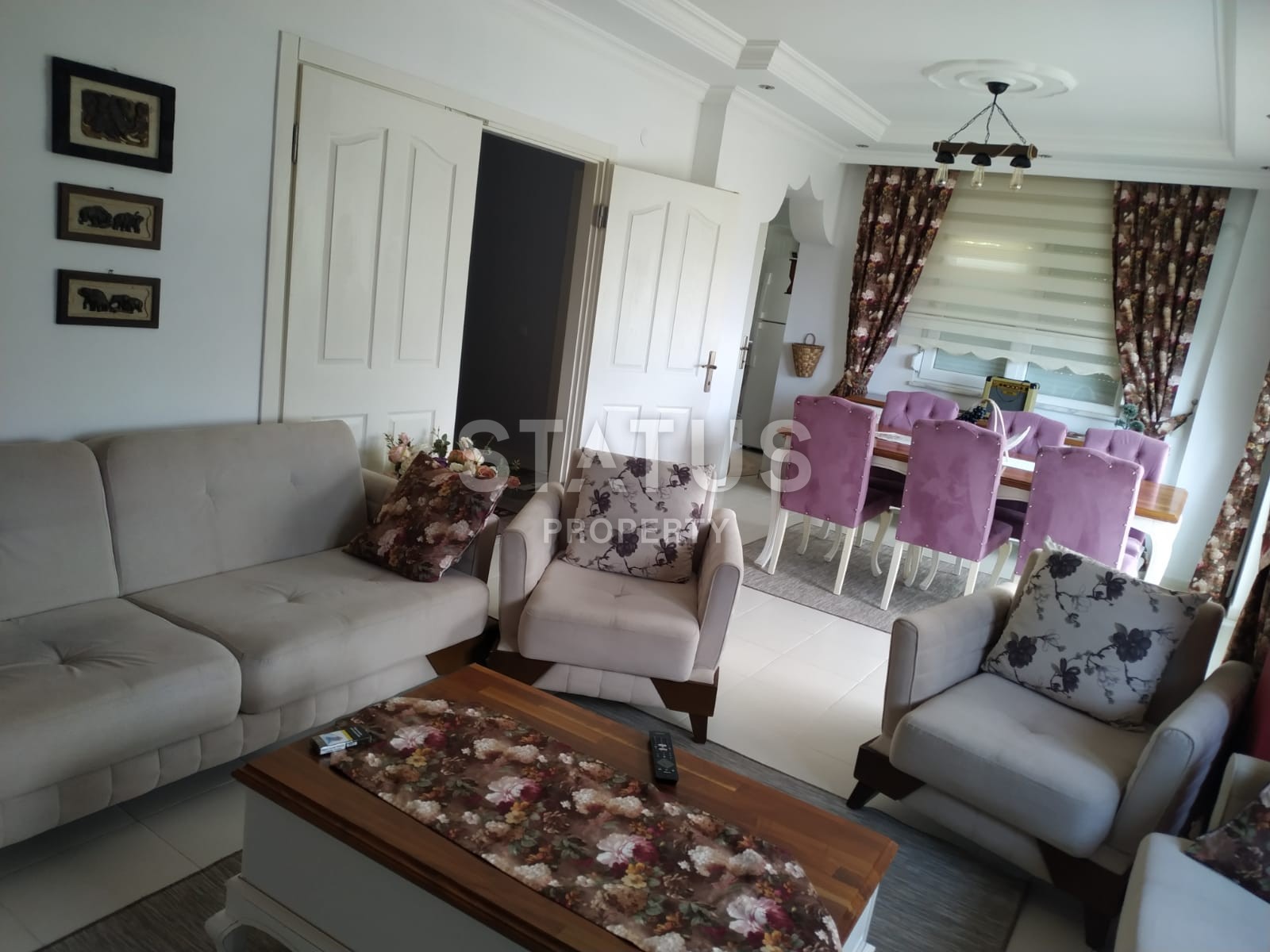 Апартаменты 2+1 в горах с прекрасными видами в Аланья фото 6