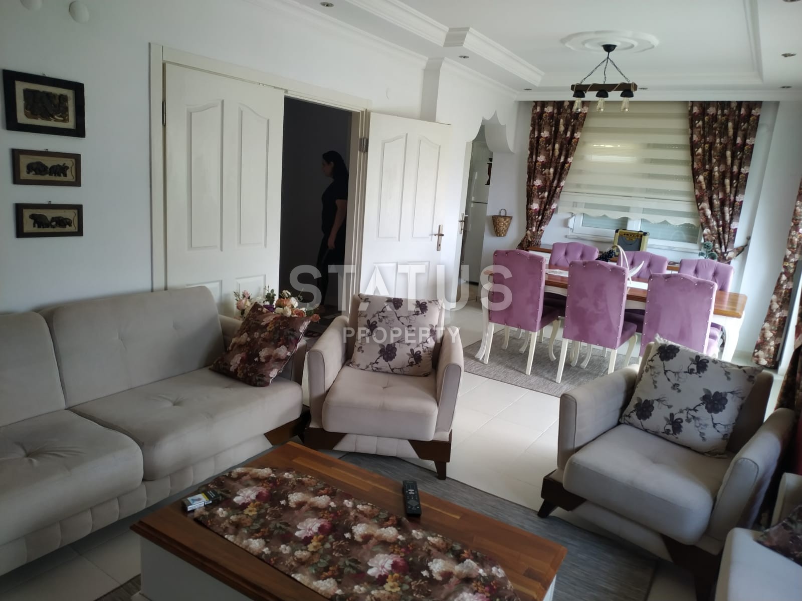 Апартаменты 2+1 в горах с прекрасными видами в Аланья фото 7