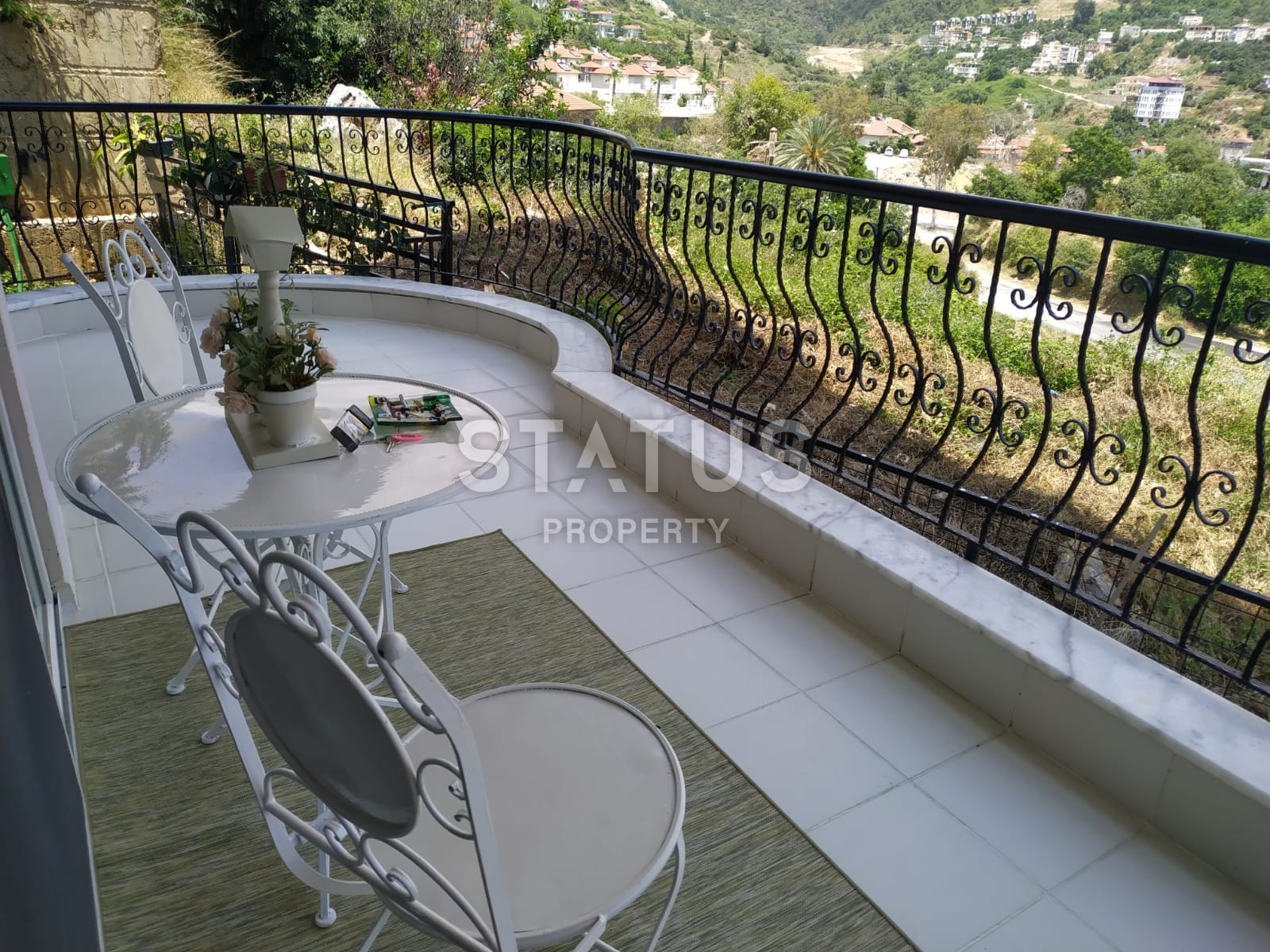 Апартаменты 2+1 в горах с прекрасными видами в Аланья фото 26