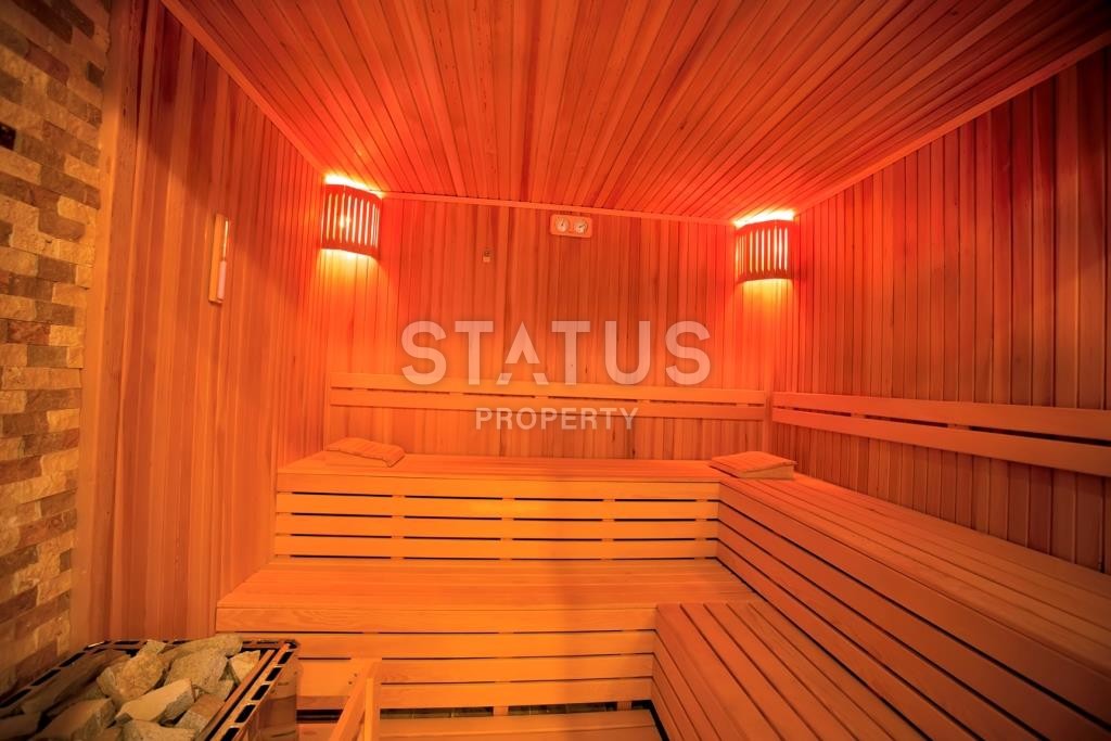 Пентхаус с видом на море и личной сауной в Тосмуре фото 15