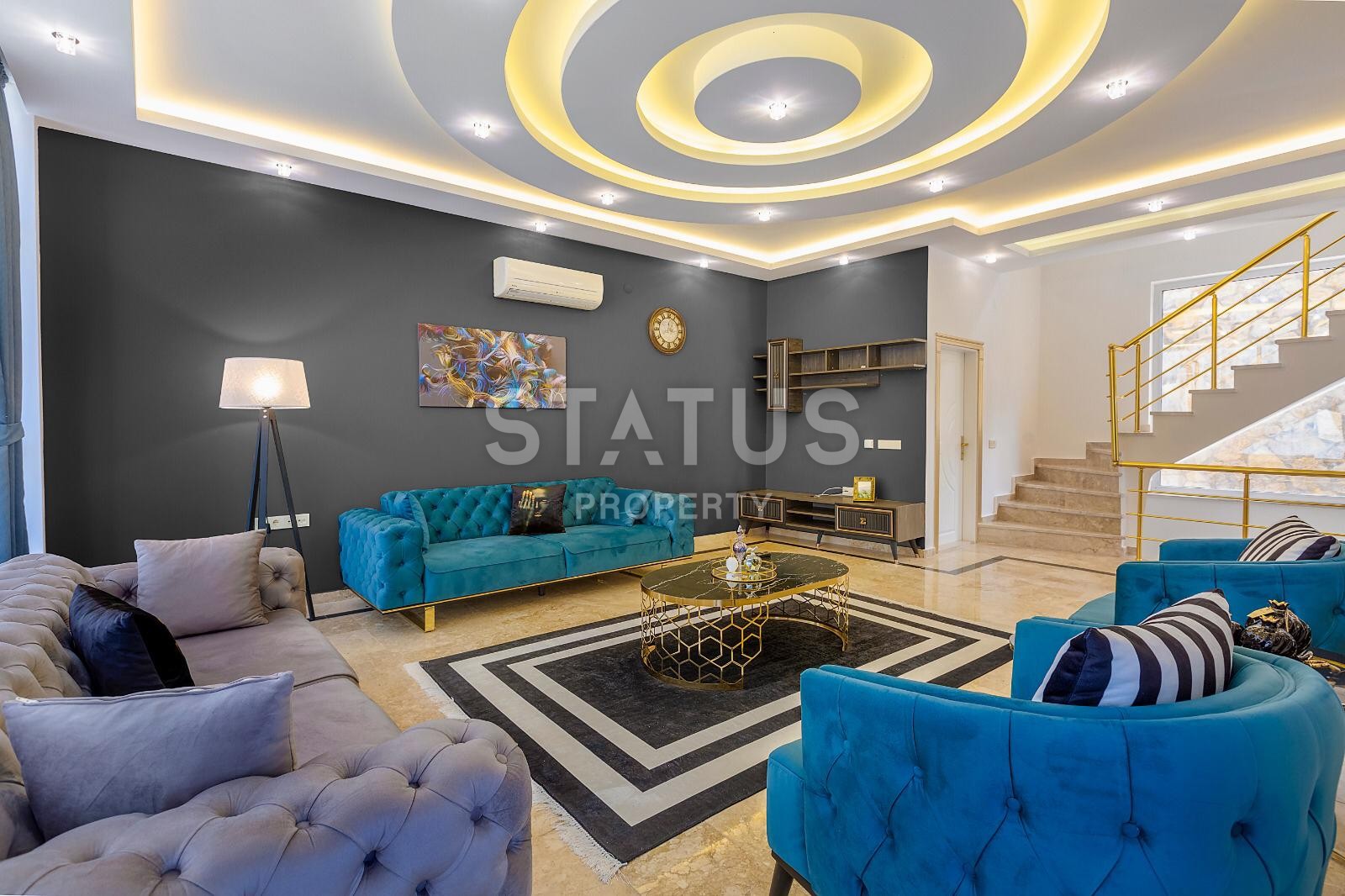 Шикарная меблированная апарт – вилла в Каргыджаке, 350 м2 фото 4