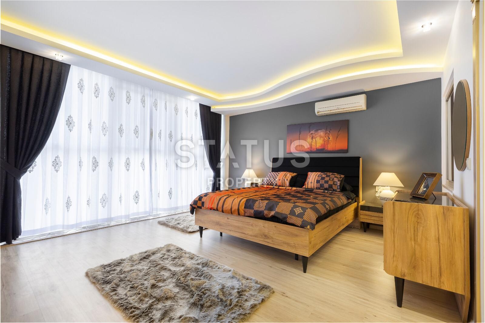 Шикарная меблированная апарт – вилла в Каргыджаке, 350 м2 фото 6