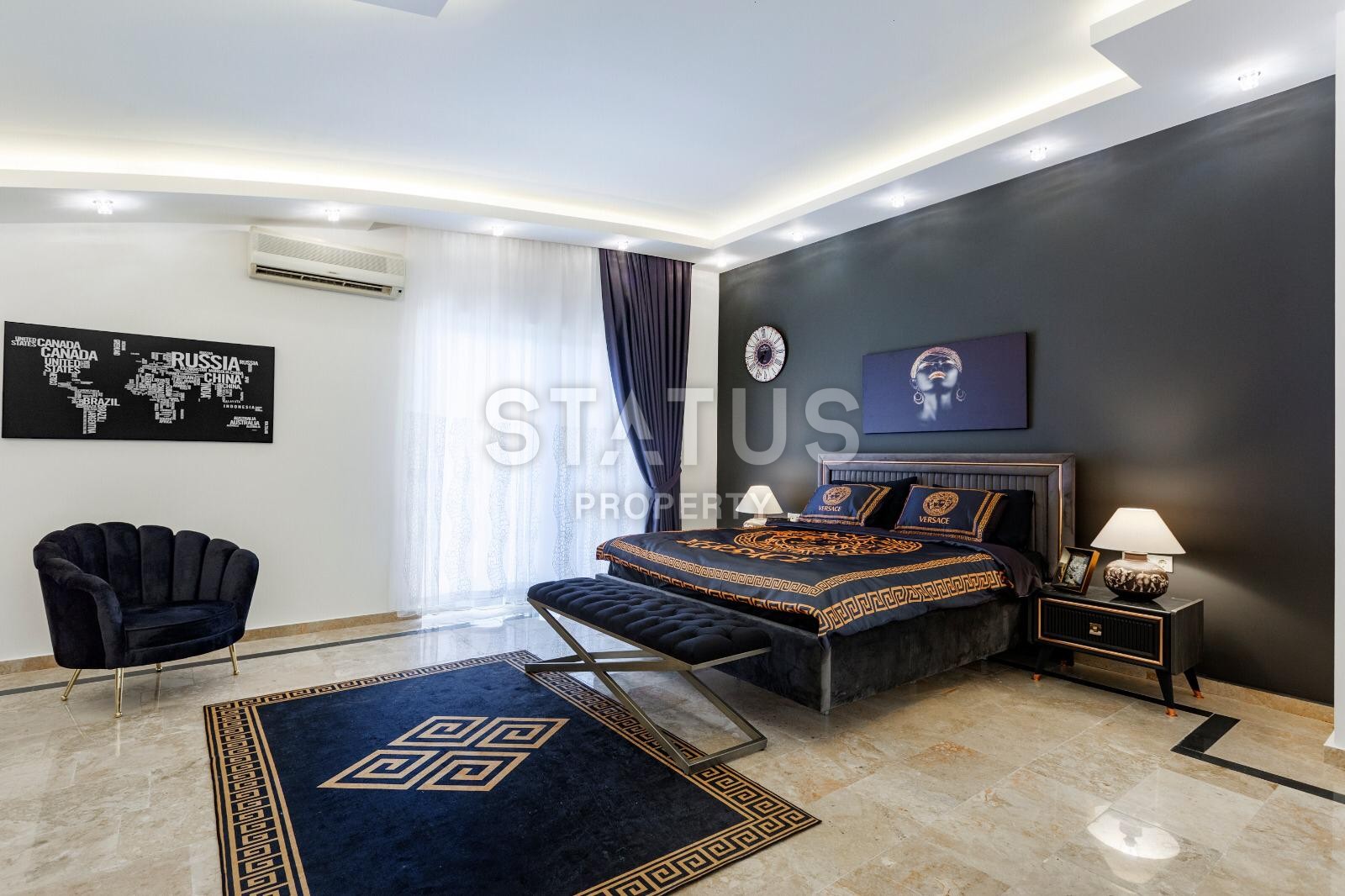 Шикарная меблированная апарт – вилла в Каргыджаке, 350 м2 фото 11