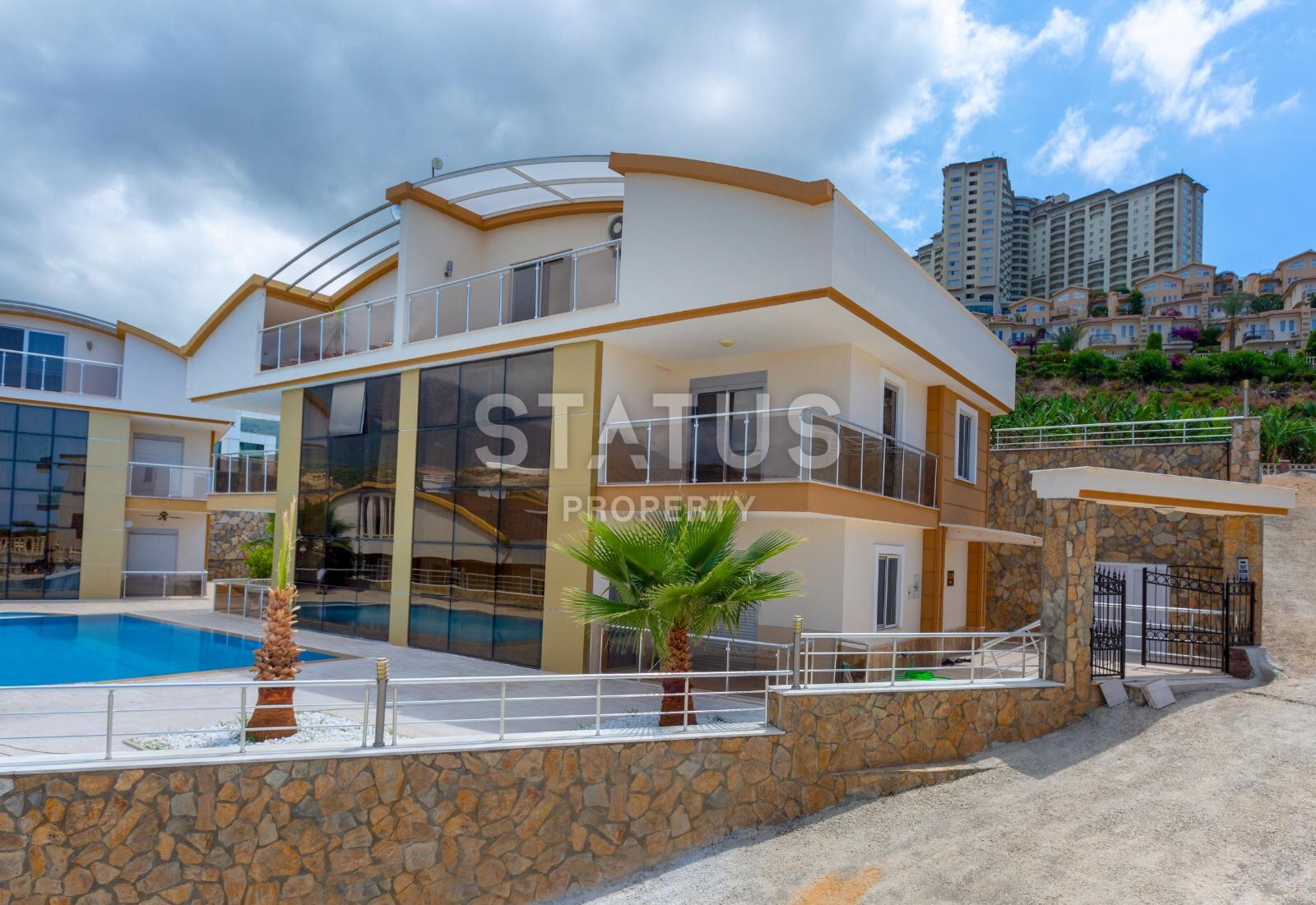 Шикарная меблированная апарт – вилла в Каргыджаке, 350 м2 фото 21