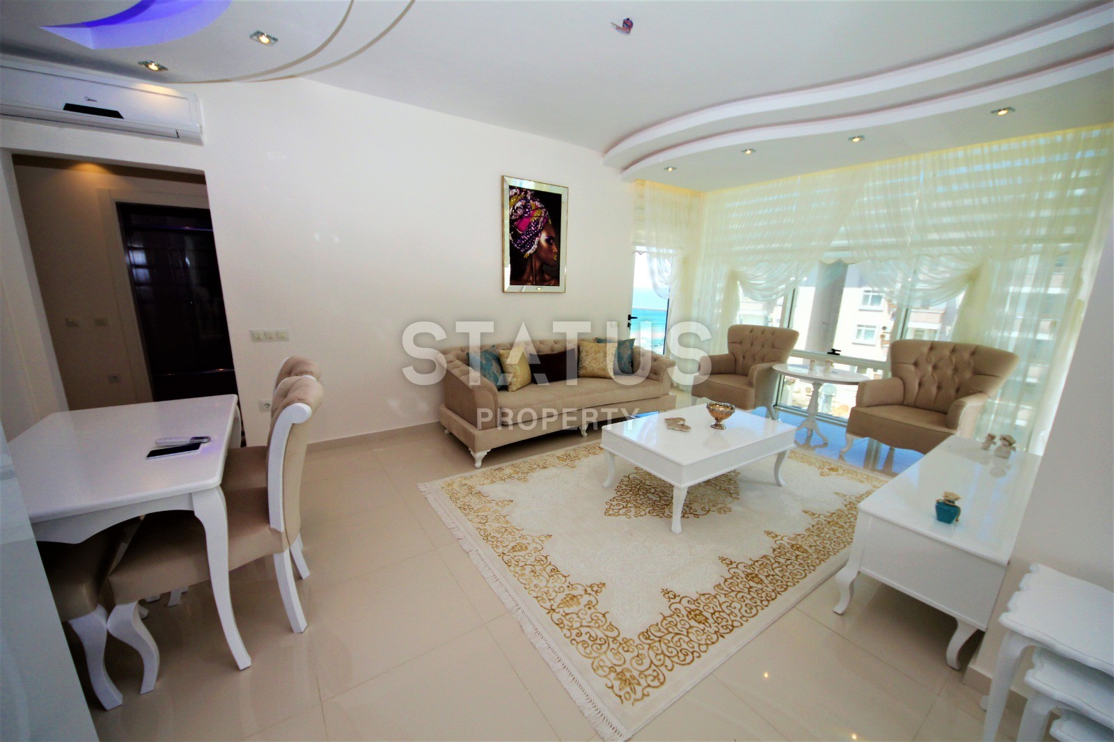 Отличная трехкомнатная квартира с мебелью в Махмутларе фото 12