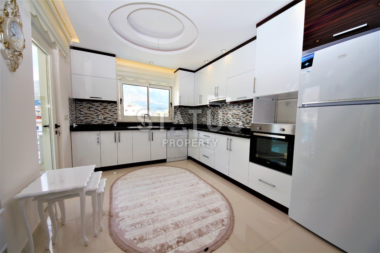 Отличная трехкомнатная квартира с мебелью в Махмутларе фото 15