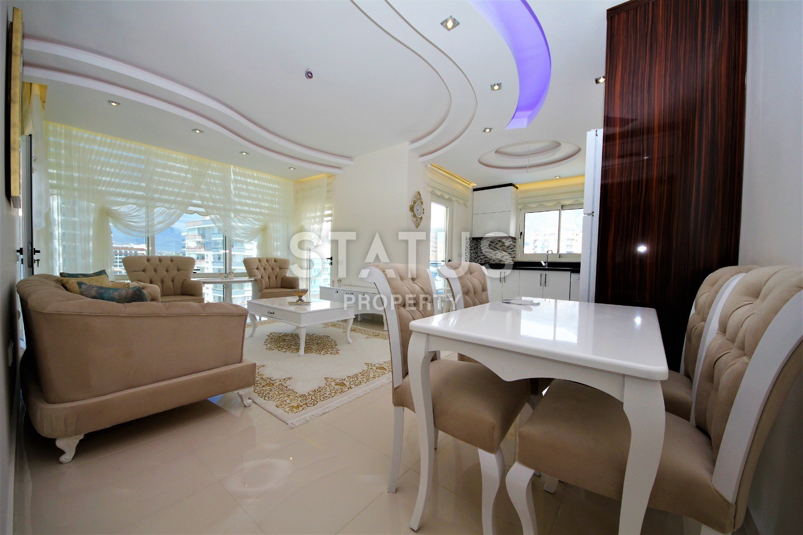 Отличная трехкомнатная квартира с мебелью в Махмутларе фото 16