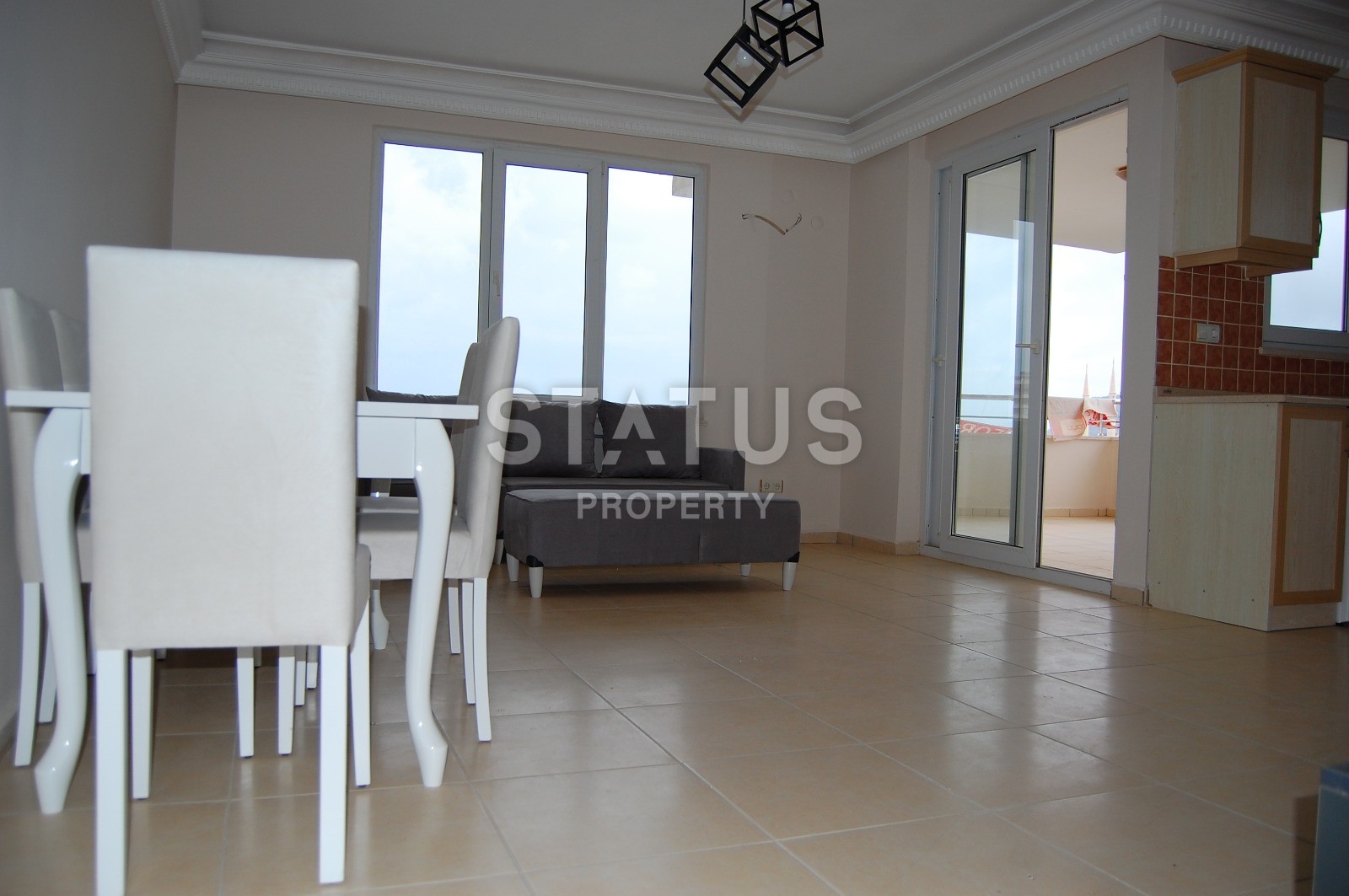 Пентхаус с видом на горы в комплексе с зеленой территорией фото 32