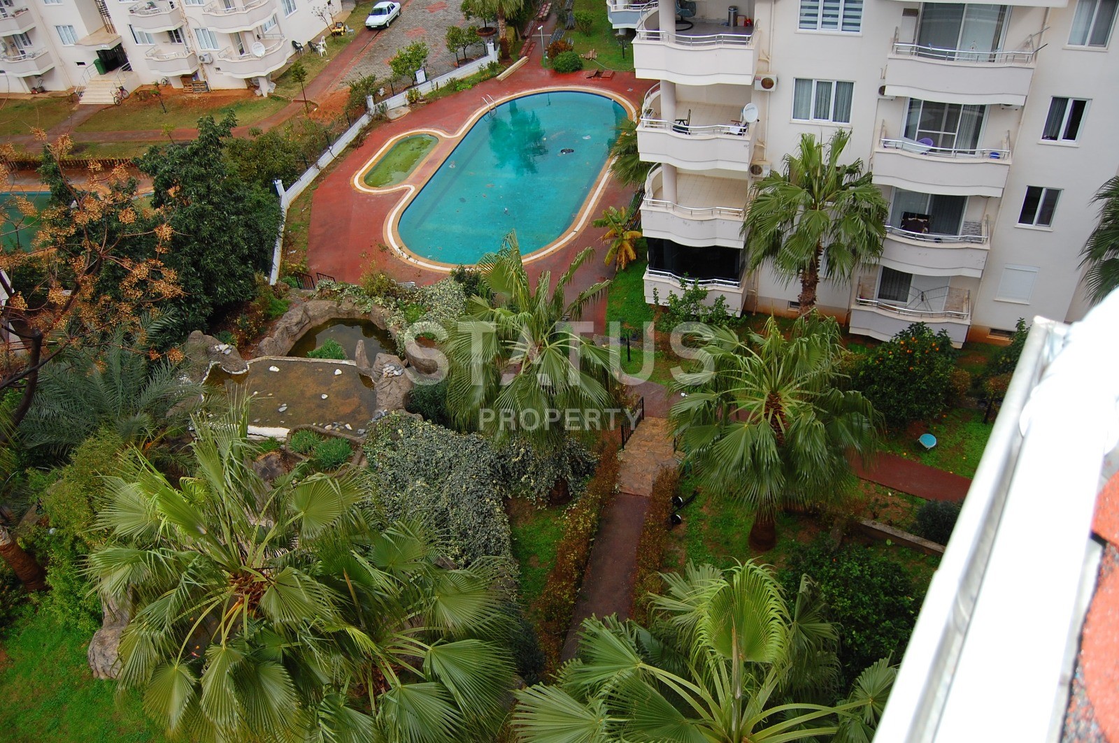 Пентхаус с видом на горы в комплексе с зеленой территорией фото 35