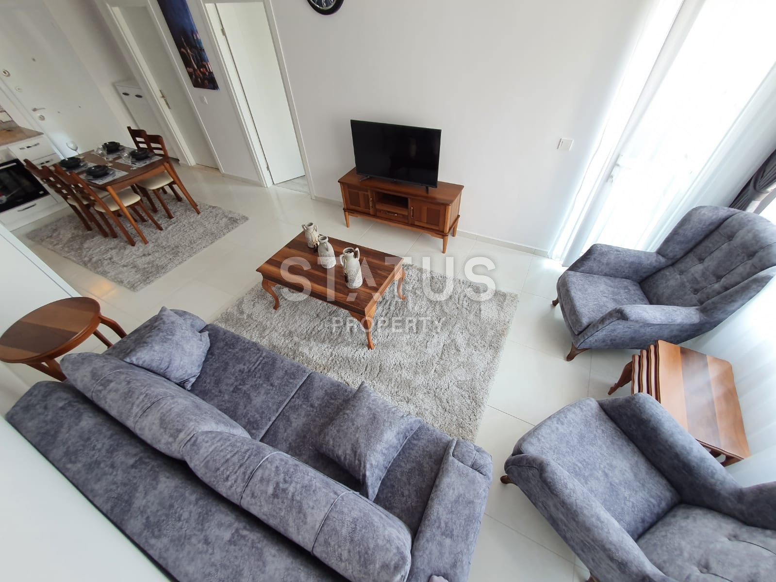 Furnished 1+1 apartment in a new complex. Mahmutlar. фото 8