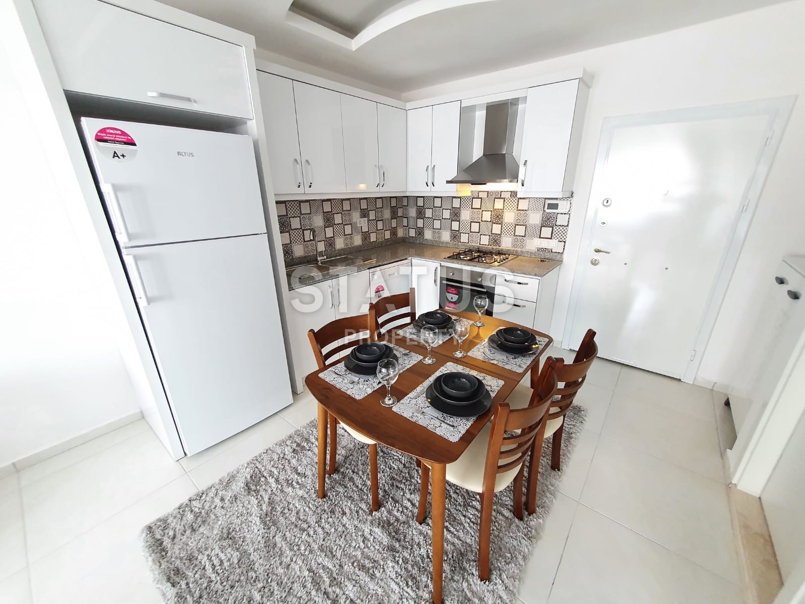 Furnished 1+1 apartment in a new complex. Mahmutlar. фото 13