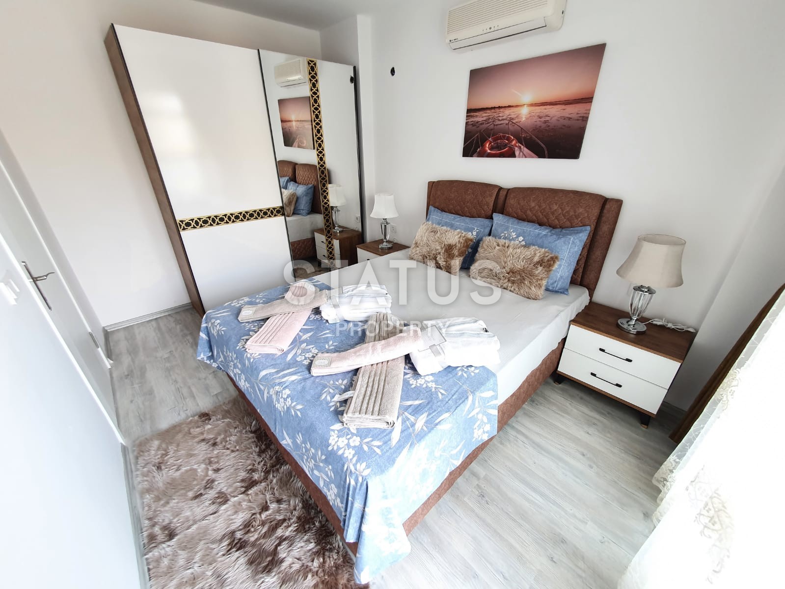 Furnished 1+1 apartment in a new complex. Mahmutlar. фото 16