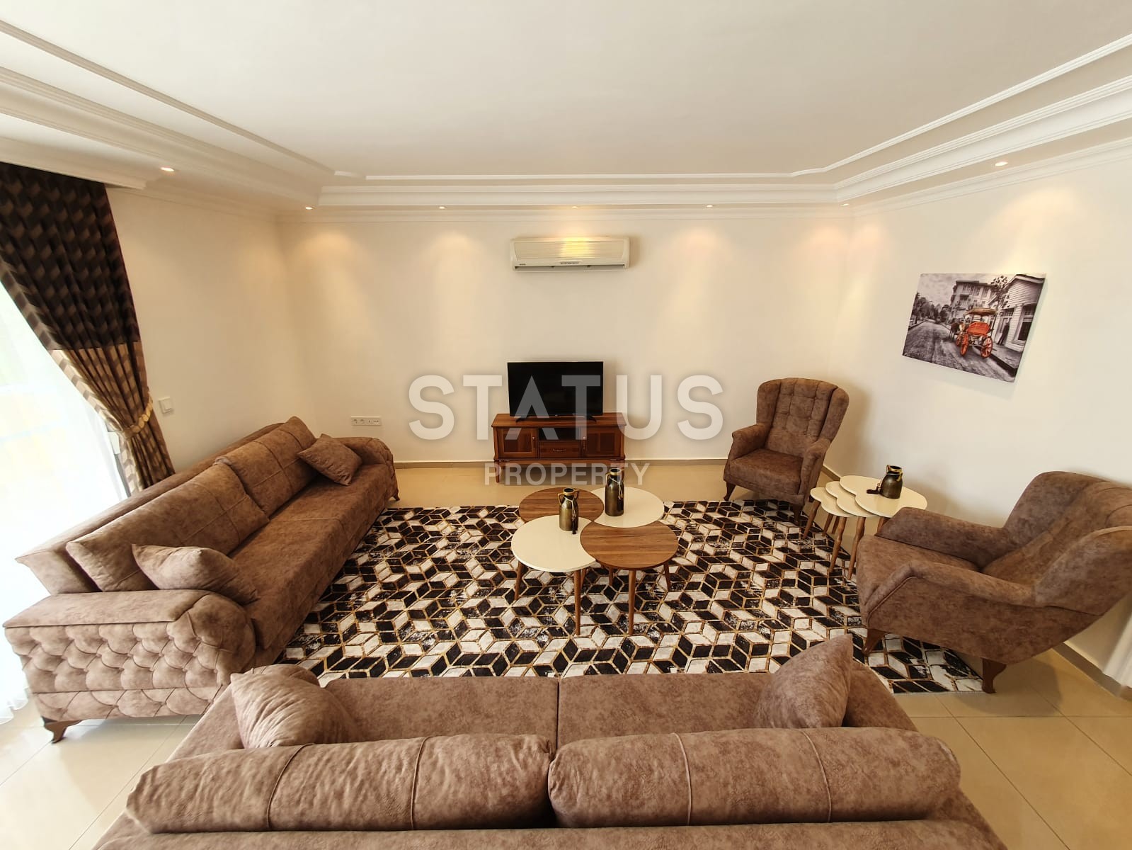 Трехкомнатные апартаменты с мебелью в районе Махмутлар, 145 м2 фото 14