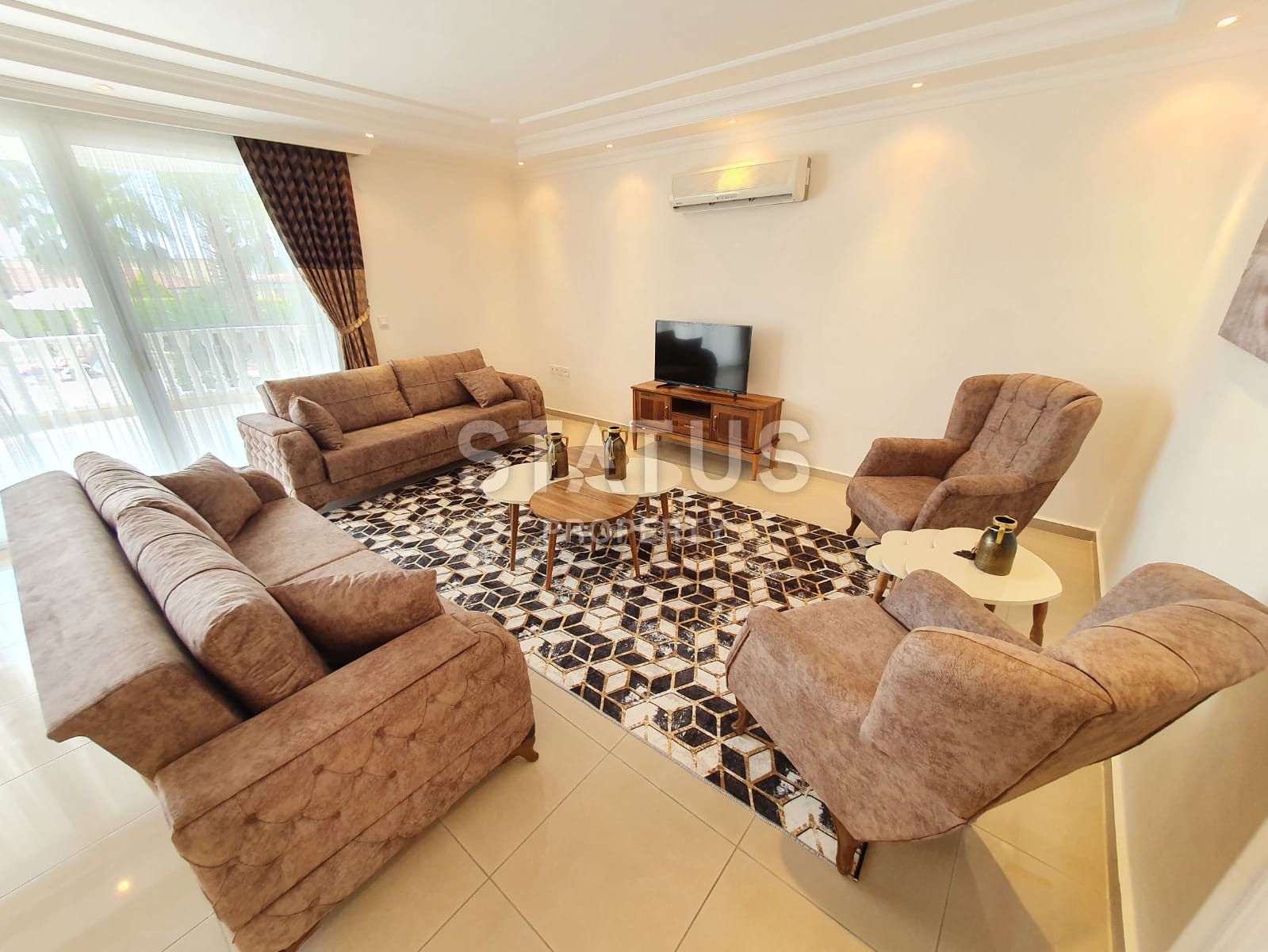 Трехкомнатные апартаменты с мебелью в районе Махмутлар, 145 м2 фото 17