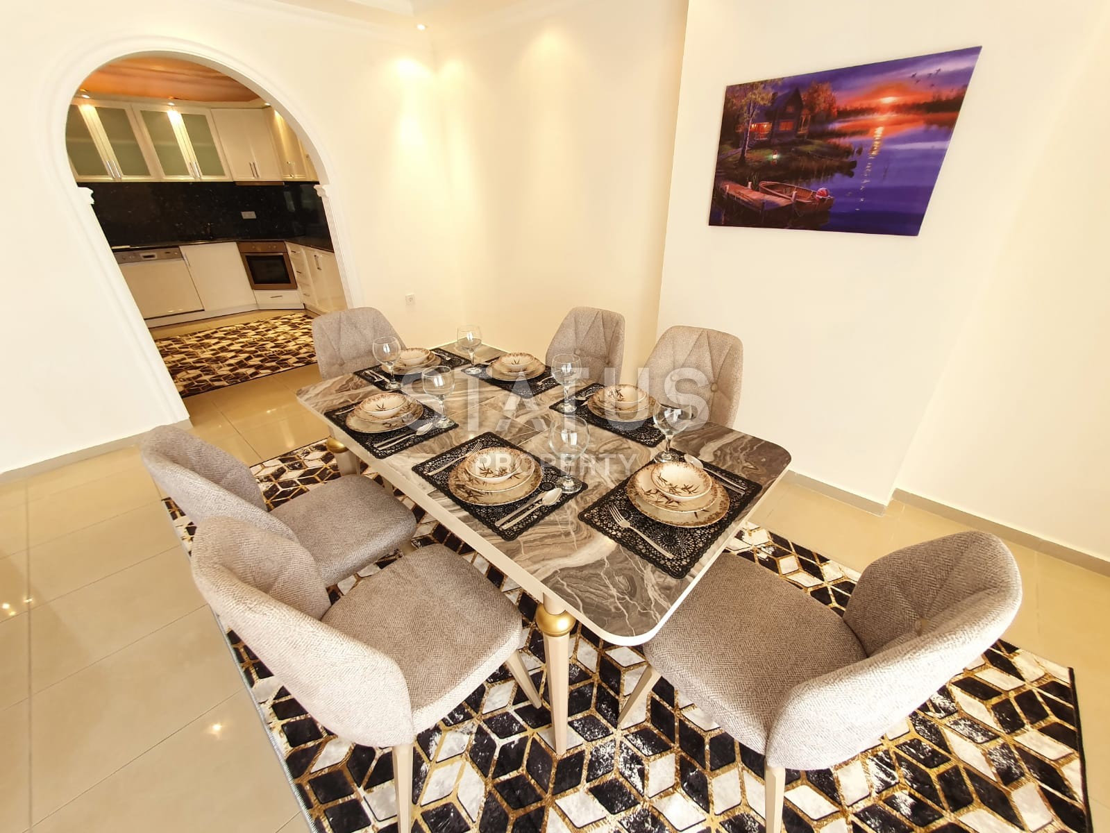 Трехкомнатные апартаменты с мебелью в районе Махмутлар, 145 м2 фото 18