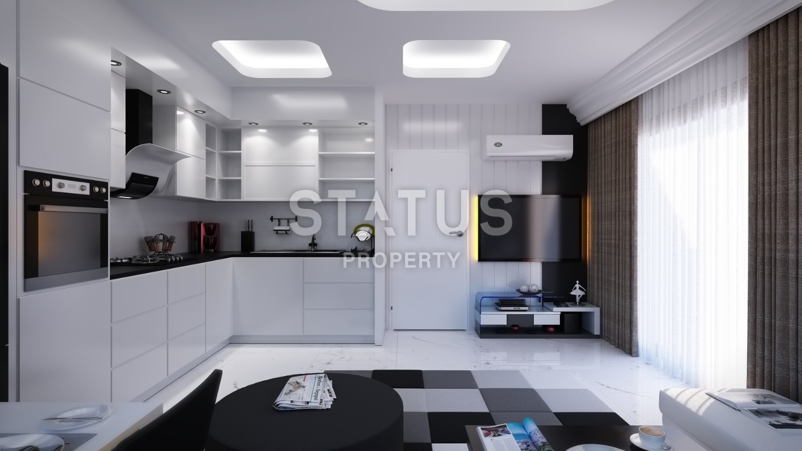 Новый качественный и современный проект в 300 метрах от моря в Махмутларе фото 4