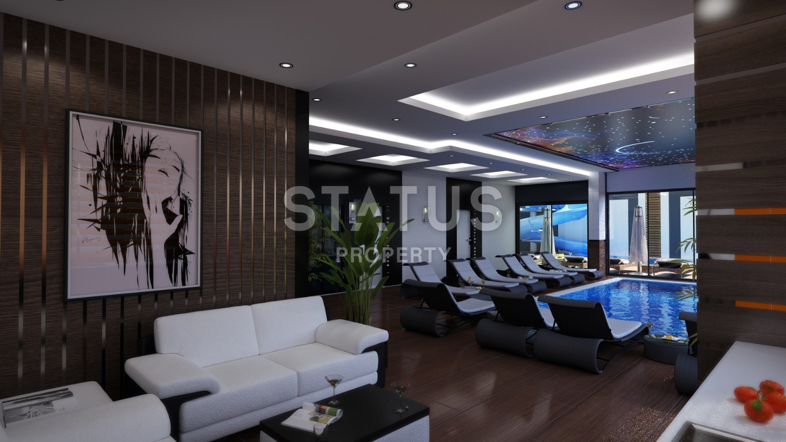 Новый качественный и современный проект в 300 метрах от моря в Махмутларе фото 17