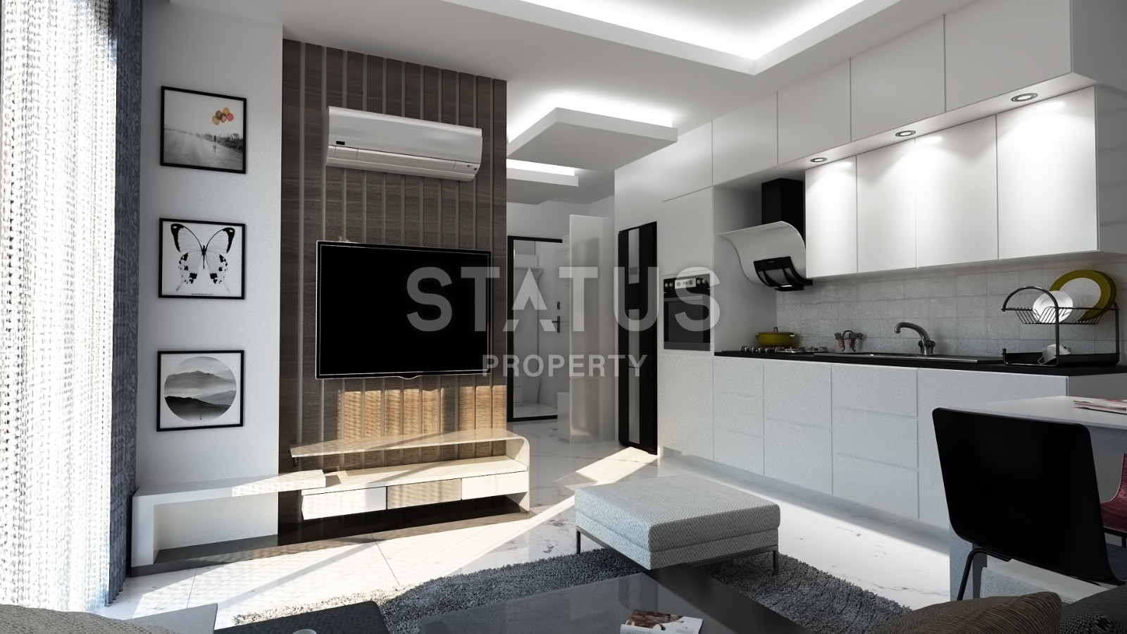 Новый качественный и современный проект в 300 метрах от моря в Махмутларе фото 29