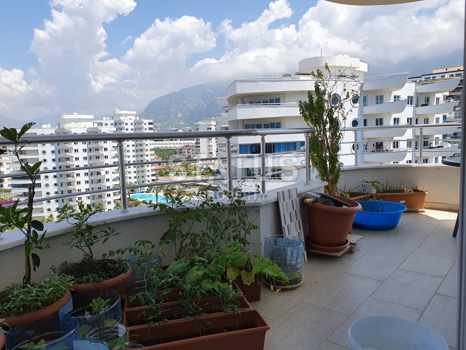 Трехкомнатные апартаменты с видом на море в Махмутларе, 120 м2 фото 2