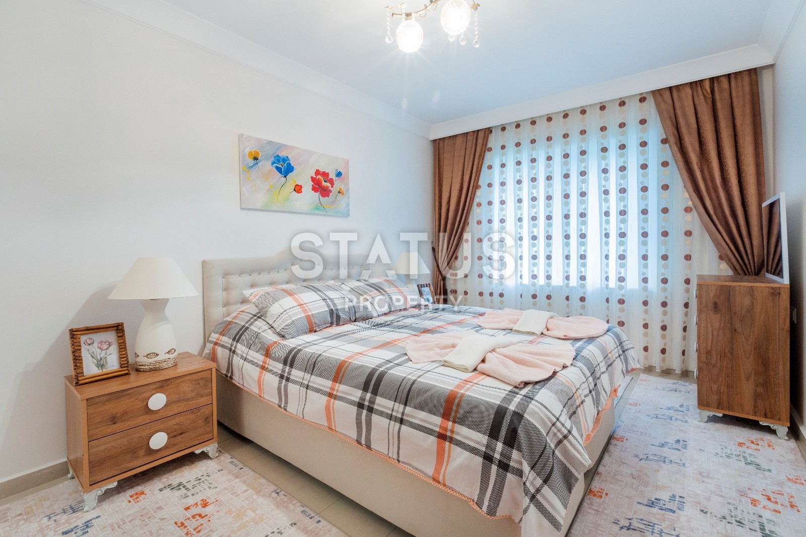 Прекрасная меблированная трехкомнатная квартира в элитном комплексе района Махмутлар фото 6