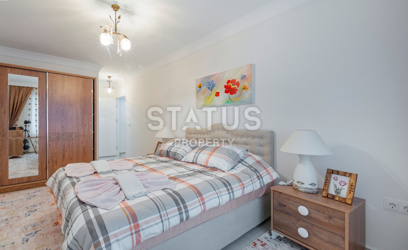 Прекрасная меблированная трехкомнатная квартира в элитном комплексе района Махмутлар фото 7