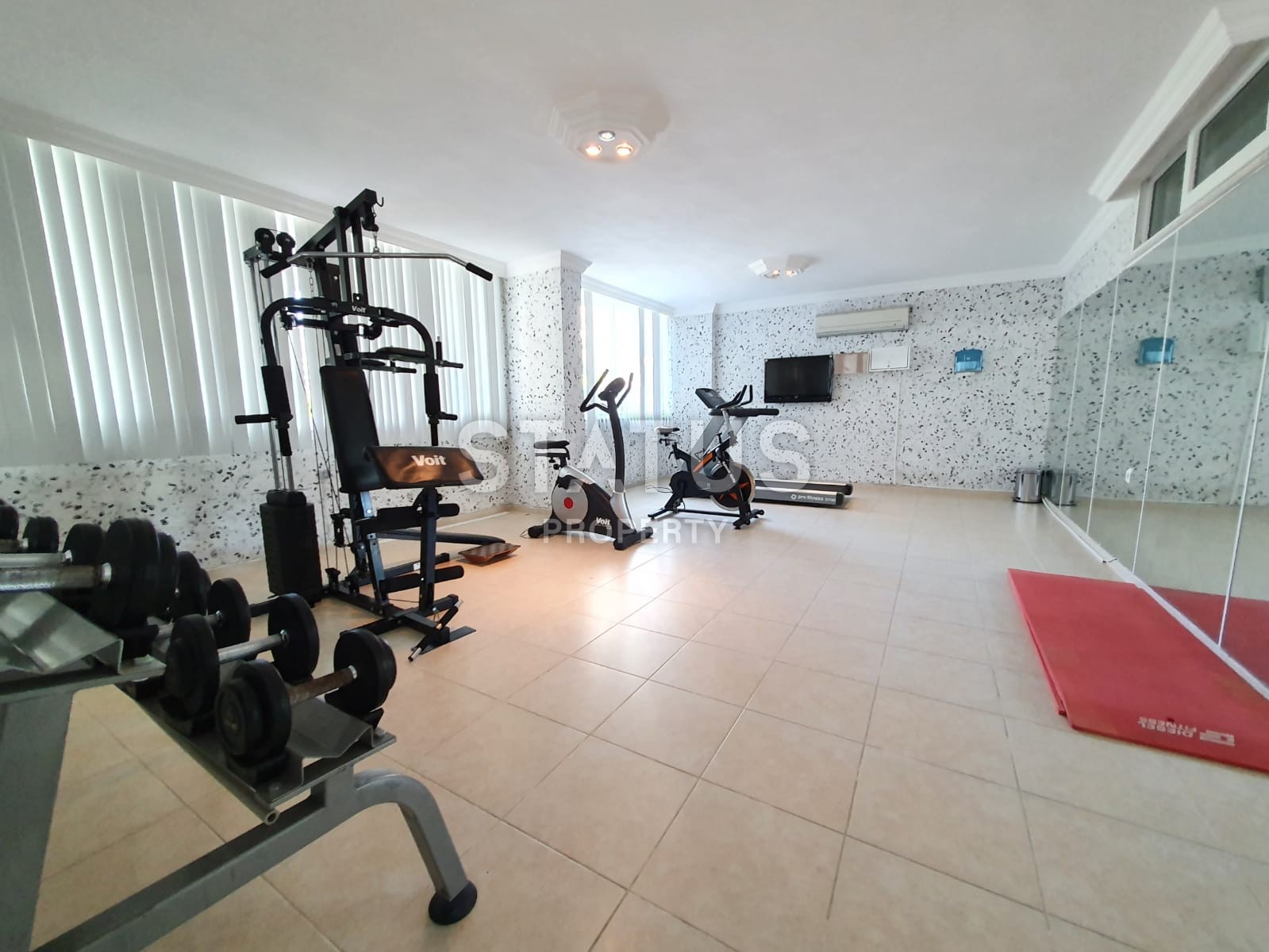 Трехкомнатные апартаменты с видом на море в Махмутларе, 120 м2 фото 22