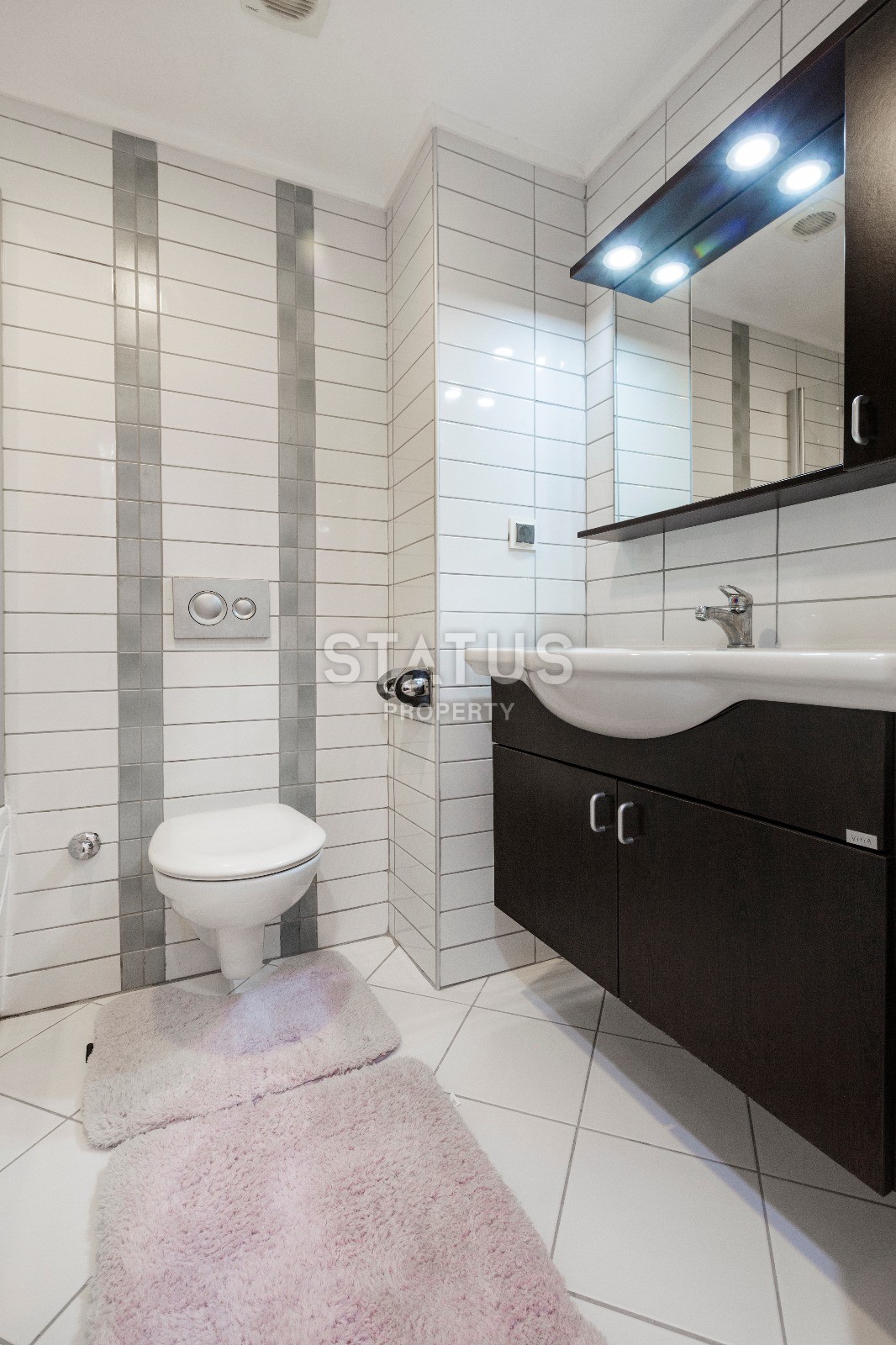 Прекрасная меблированная трехкомнатная квартира в элитном комплексе района Махмутлар фото 13