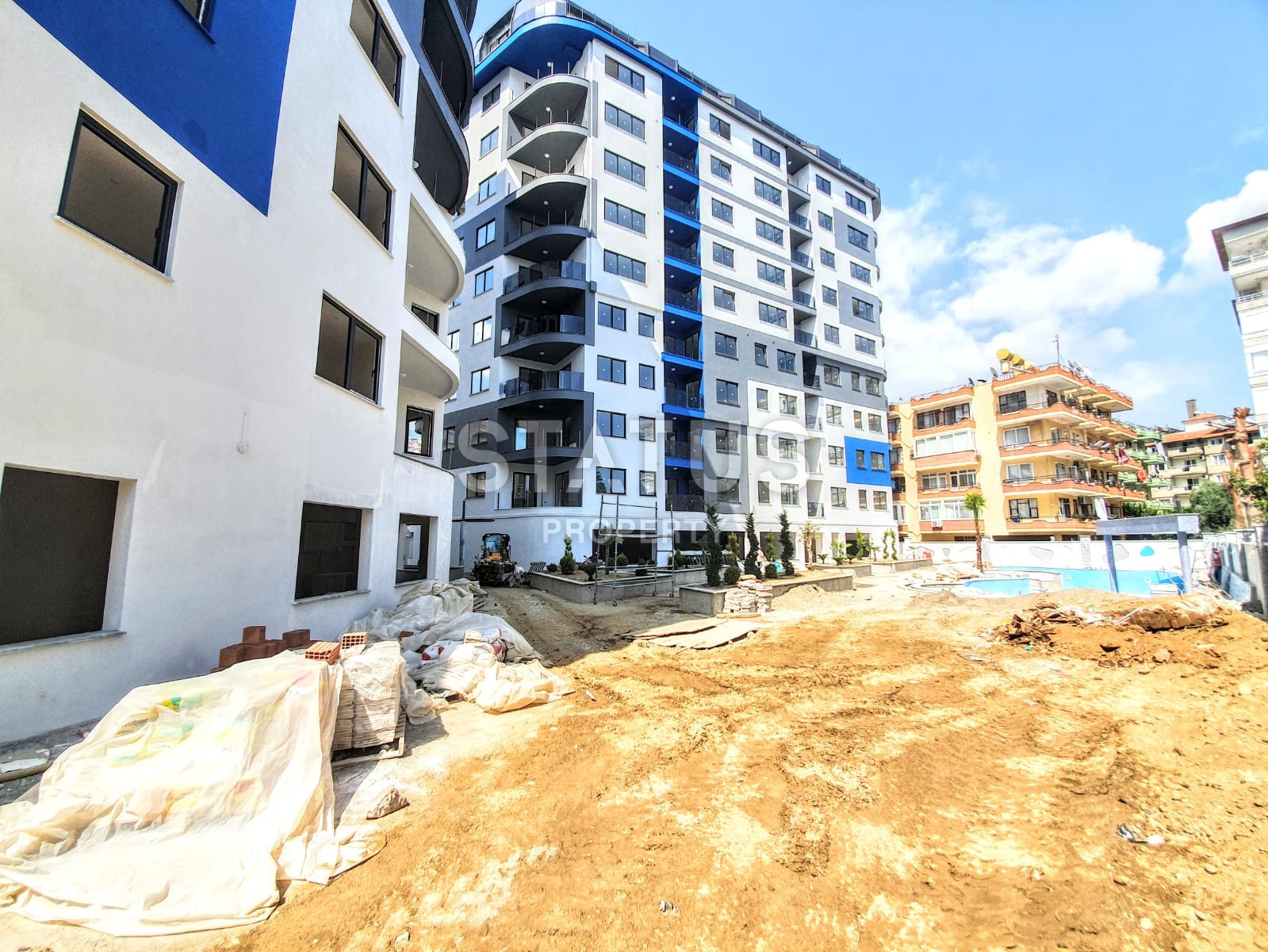 Новая трехкомнатная квартира в комплексе в центре Аланьи фото 5