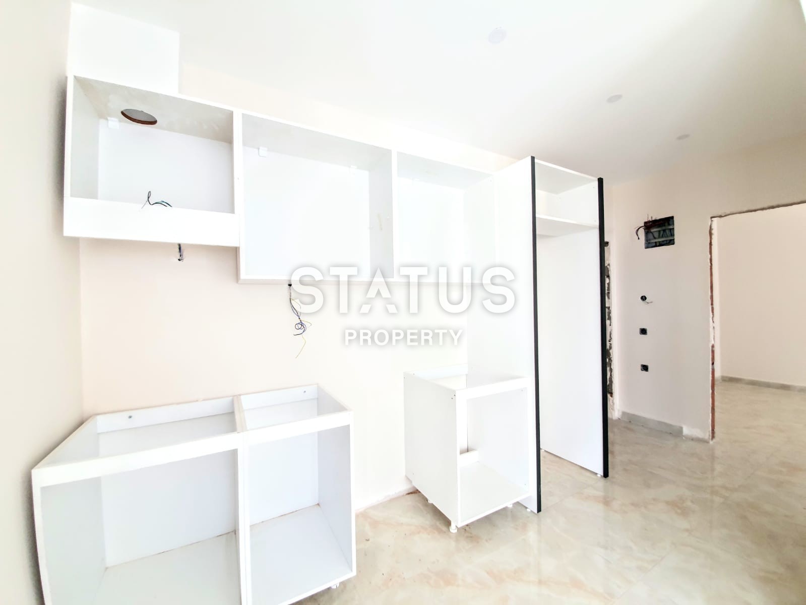 Новая трехкомнатная квартира в комплексе в центре Аланьи фото 14