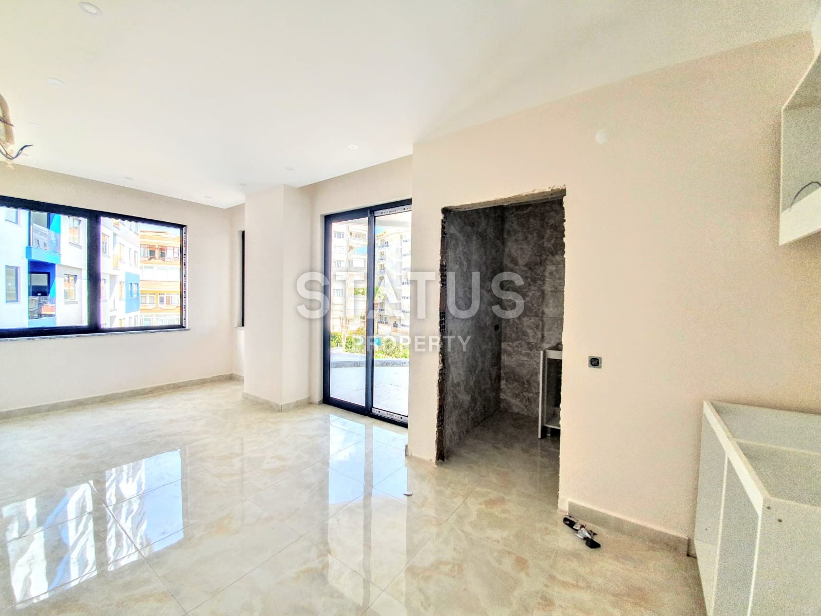 Новая трехкомнатная квартира в комплексе в центре Аланьи фото 21