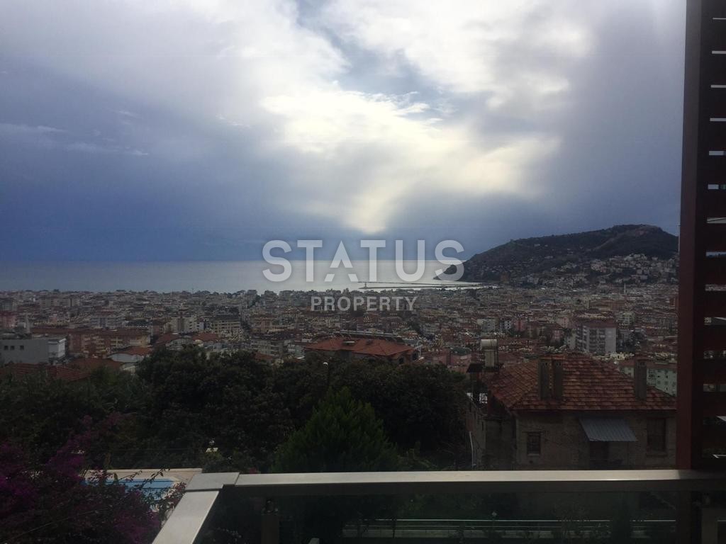Stunning garden dublex with a gorgeous view of the sea and the fortress of Alanya фото 8