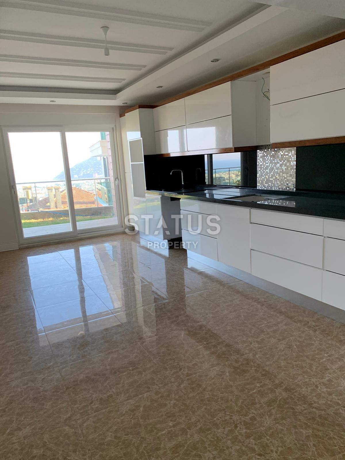 Stunning garden dublex with a gorgeous view of the sea and the fortress of Alanya фото 18