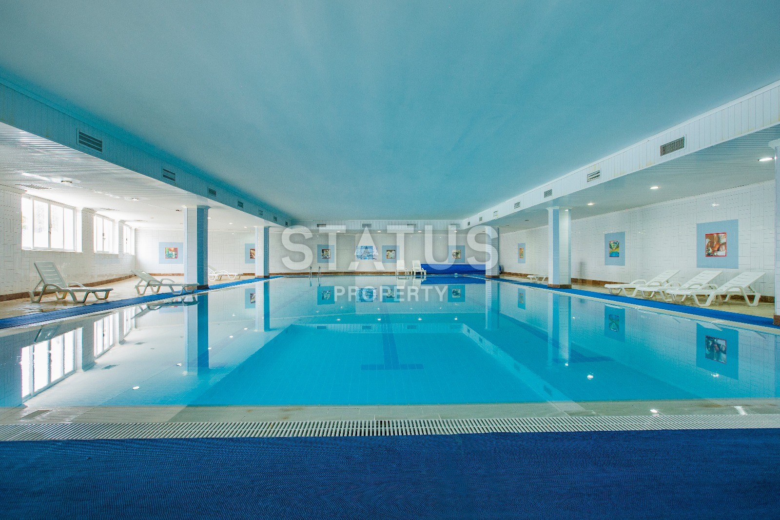 Прекрасная меблированная трехкомнатная квартира в элитном комплексе района Махмутлар фото 24