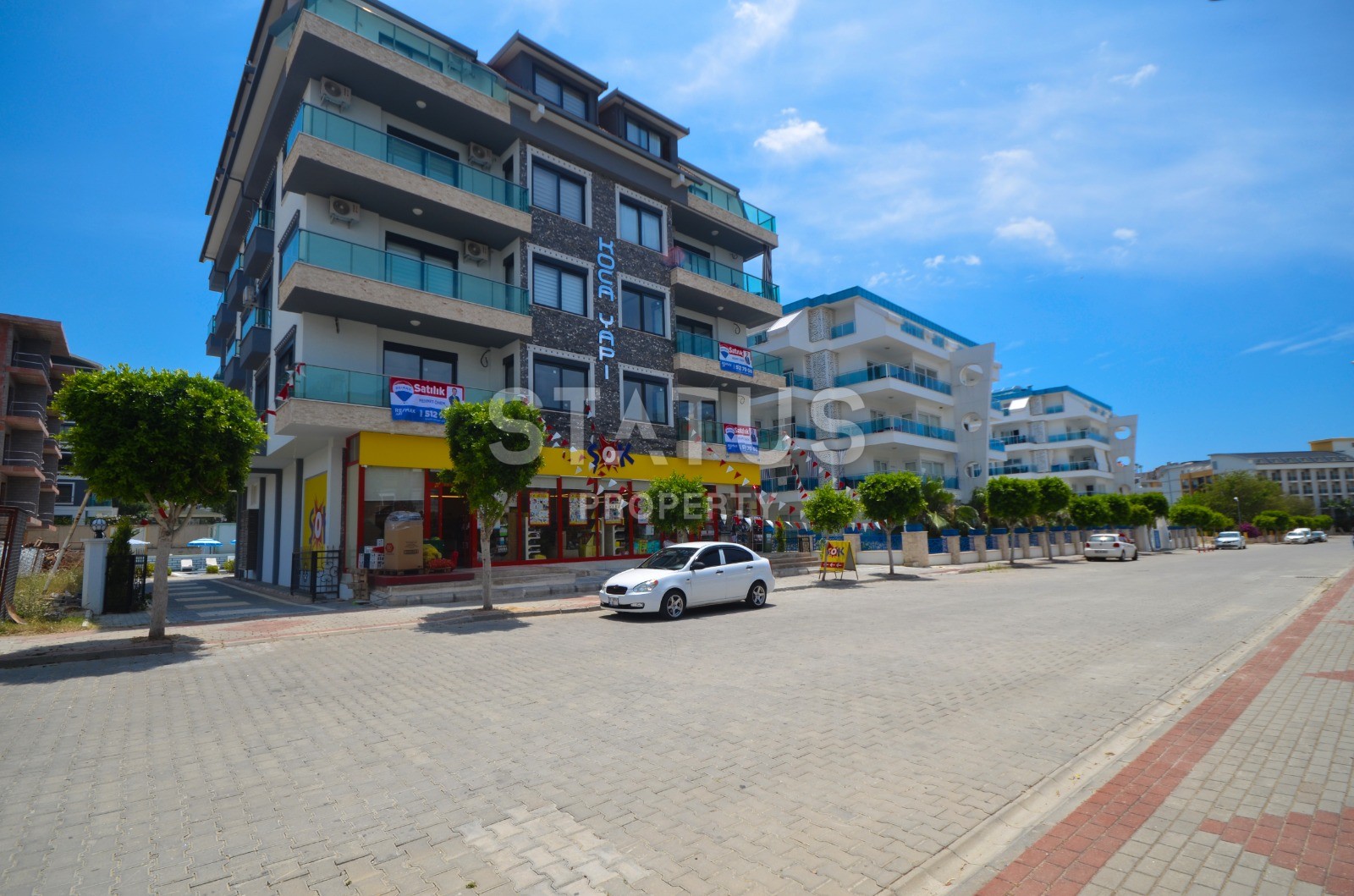 Трехкомнатные квартиры в районе Авсалар, 90 м2 фото 2