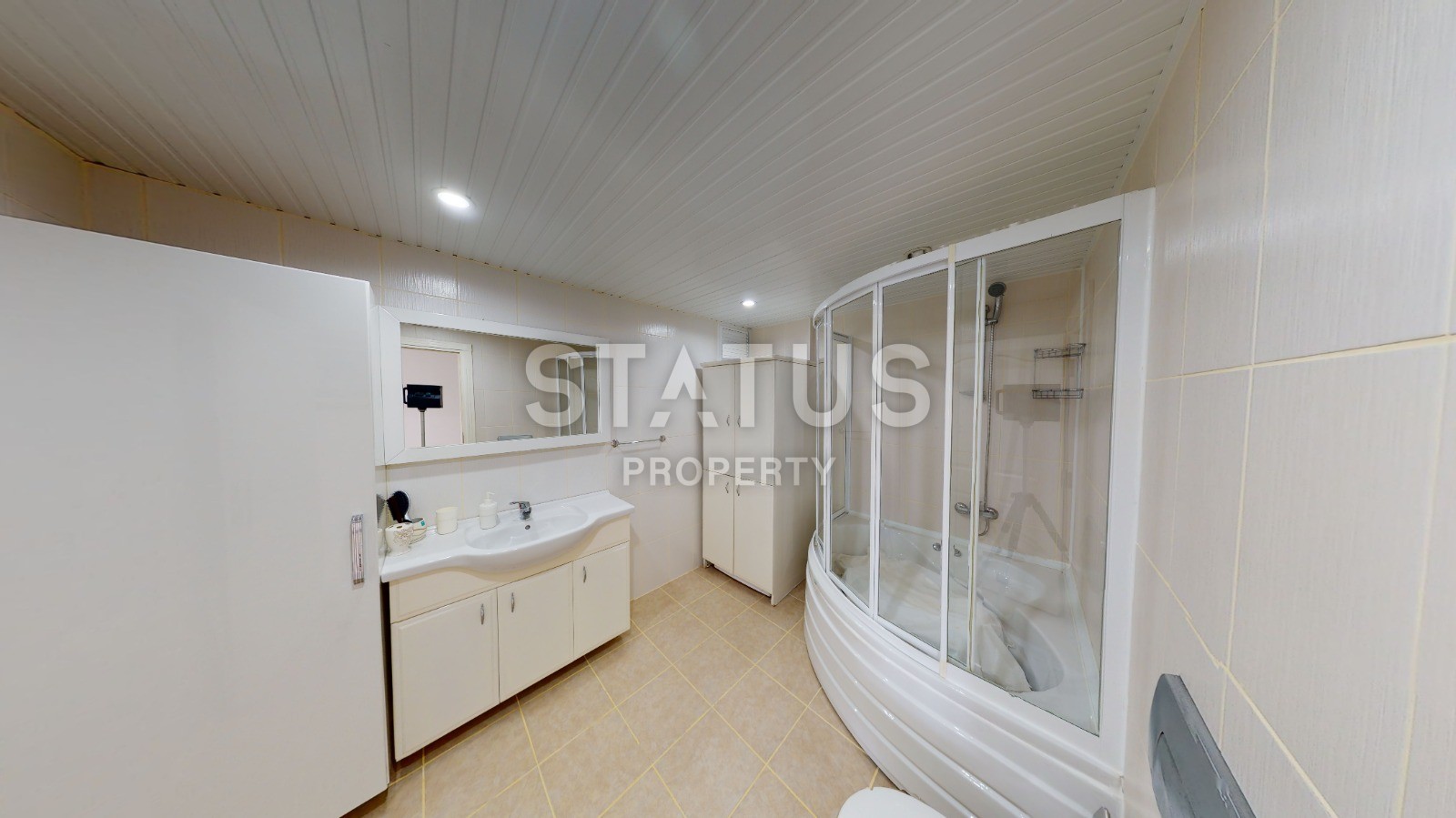 Excellent three-room apartment with a sea view! Avsallar. фото 11